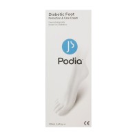 Podia Diabetics Foot Protection & care Cream, 100ml