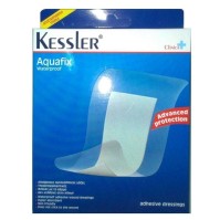 KESSLER CLINICA ΓΑΖΕΣ AQUAFIX WATERPROOF 8cmΧ10cm ΚΑΣΕΤΙΝΑ 5τεμ.