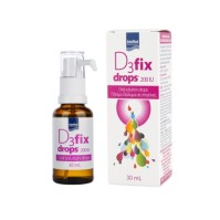 Intermed D3 Fix Drops Βιταμίνη για Ανοσοποιητικό 200iu 30ml