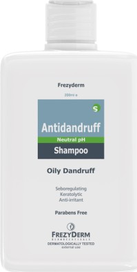 Frezyderm Antidandruff Shampoo Για Λιπαρή Πιτυρίδα 200ml