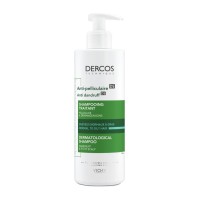 Vichy Dercos Anti Dandruff Shampoo Greasy Hair  Αντιπιτυριδικό Σαμπουάν Για Λιπαρά Μαλλιά  390ml