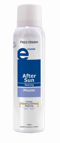 Frezyderm After Sun Mousse Ενυδατικός Αφρός για Πρόσωπο - Σώμα για Μετά τον Ήλιο 150ml