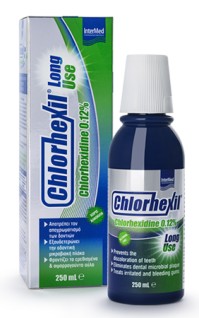 Intermed Chlorhexil 0,12% Mouthwash Long Use Στοματικό Διάλυμα, 250ml