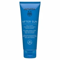 Apivita After Sun Cool Sooth Face Body Cream Ενυδατική Κρέμα Gel για Μετά τον Ήλιο για Πρόσωπο - Σώμα Με Σύκο, Αλόη και Πρόπολη 100ml (Travel Size)