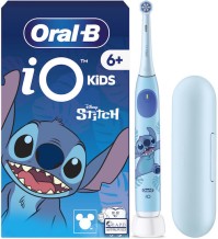 Oral-B iO Kids Disney Stitch Ηλεκτρική Οδοντόβουρτσα, 1 Κεφαλή Οδοντόβουρτσας, 1 Θήκη Ταξιδίου