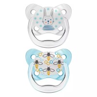 Dr Browns Πιπίλα Πεταλούδα Ορθοδοντική Μπλε 0-6 Μηνών 2 τεμάχια