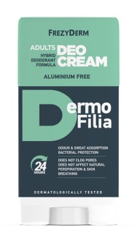 Frezyderm Dermofilia Adults Αποσμητικό 24h σε Κρέμα Χωρίς Αλουμίνιο 40ml