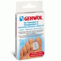 Gehwol Toe Separator G 3 τεμάχια Αποστάτης δακτύλων ποδιού G μεγάλο μέγεθος large[1126914]