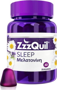 ZzzQuil Sleep Συμπλήρωμα Διατροφής με Μελατονίνη 30 ζελεδάκια