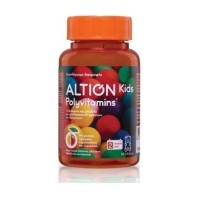 Vianex Altion Kids Polyvitamins 60 Ζελεδάκια Με Άρωμα Πορτοκάλι - Κεράσι