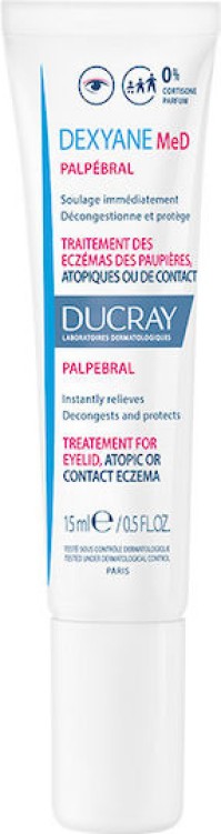 Ducray Dexyane MeD Palpebral Κρέμα Ματιών για Έκζεμα Βλεφάρων, 15ml