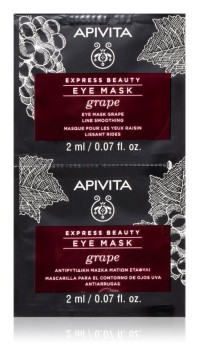 Apivita Express Beauty Αντιρυτιδική Μάσκα Ματιών με Σταφύλι 2x2ml