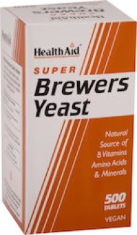 Health Aid Brewers Yeast 500 ταμπλέτες