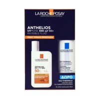 La Roche Posay Promo Anthelios UVMune 400 Spf50+ Invisible Fluid 50ml & Δώρο Eau Thermale Spray Travel Size 50ml