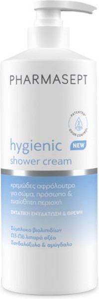 Pharmasept Shower Cream Κρεμώδες Αφρόλουτρο για Ενυδάτωση 500ml
