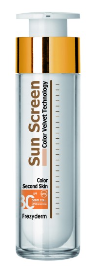 Frezyderm Sun Screen Color Velvet SPF30 Αντηλιακή Κρέμα Προσώπου Με Χρώμα 50ml