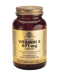 Solgar Vitamin E 1000 IU 50 Μαλακές Κάψουλες