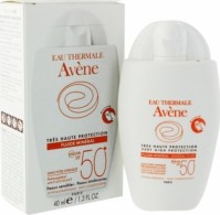 Avene Eau Thermale Fluide Mineral SPF50+ Αντιηλιακό Προσώπου Για Το Ευαίσθητο, Μη Ανεκτικό Δέρμα, 40ml