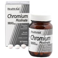 Health Aid Chromium Picolinate 1800μg 60s