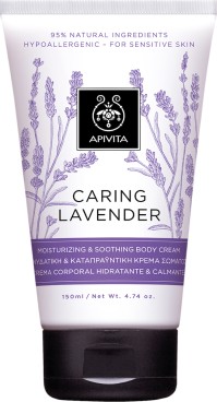 Apivita Caring Lavender Moisturizing !@# Soothing Body Cream 150ml