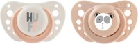Chicco PhysioForma Air Πιπίλα Σιλικόνης για 0-6m 2τμχ Μπεζ-Ροζ
