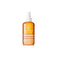Vichy Capital Soleil Solar Protective Water Spray With Beta Carotene SPF50 Αντηλιακό Νερό Προστασίας Προσώπου - Σώματος Για Λαμπερό Μαύρισμα 200ml