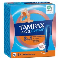 Tampax Compak Pearl Super Plus 16 Tεμαχίων