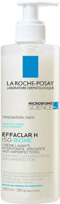 La Roche Posay Effaclar H Iso - Biome Cleansing Cream 390ml