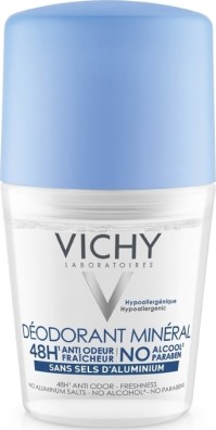 Vichy Deodorant Mineral Αποσμητικό Roll-on 48ωρης Προστασίας 50ml
