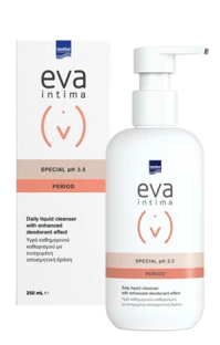 Intermed Eva Intima Wash Special PH3.5 Period Υγρό Καθαρισμού Ευαίσθητης Περιοχής 250ml