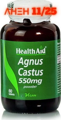 Health Aid Agnus Castus 550mg 60 Ταμπλέτες