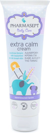 Pharmasept Baby Extra Calm Cream Υποαλλεργική Κρέμα Αλλαγής Πάνας 150ml