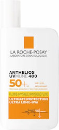 La Roche Posay Anthelios Uvmune Fluid Invisible Χωρίς Άρωμα SPF50 50ml