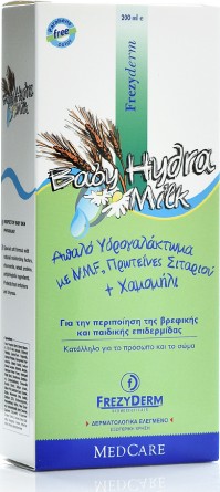 Frezyderm Baby Hydra Milk Απαλό Ενυδατικό Γαλάκτωμα 200ml