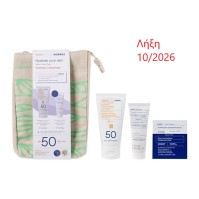 Korres Promo Yoghurt Hydrate your Skin Αντηλιακό Προσώπου Με Χρώμα SPF50 50ml, Αφρώδης Κρέμα Καθαρισμού 20ml & Serum Προσώπου 1,5ml .