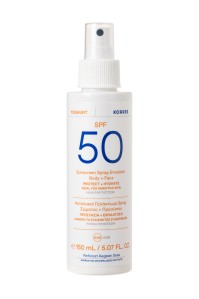 Korres Yoghurt Sunscreen Emulsion Body - Face SPF50 Αντηλιακό Γαλάκτωμα Σώματος - Προσώπου 150ml