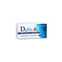 Uni-Pharma D3 Fix 1200iu + K2 45mg Συμπλήρωμα Διατροφής D3 60 Κάψουλες