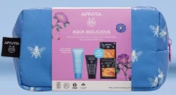 Apivita Aqua Beelicious Promo Oil Free Κρέμα-Τζελ Ενυδάτωσης Ελαφριάς Υφής 40ml & Black Cleansing Gel Καθαρισμού για Πρόσωπο & Μάτια 50ml & Face Mask Honey 2x8ml & δώρο νεσεσέρ