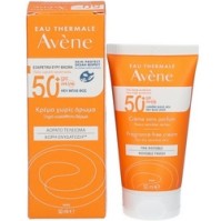 Avene Comfort Cream Αδιάβροχη Αντηλιακή Κρέμα Προσώπου SPF50 50ml