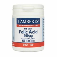 Lamberts Folic Acid 400mcg, 100 Ταμπλέτες