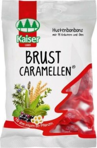 Kaiser Brust Caramellen Καραμέλες με 15 Βότανα Έλαια 60gr