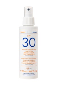 Korres Yoghurt Sunscreen Emulsion Body - Face SPF30 Αντηλιακό Γαλάκτωμα Σώματος - Προσώπου 150ml