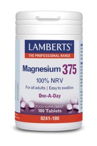 Lamberts Magnesium 375 100% NRV 180 ταμπλέτες