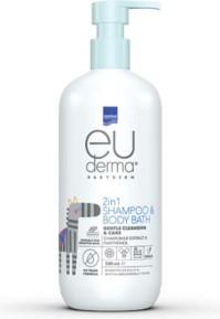 Intermed Euderma Babyderm 2 σε 1 Σαμπουάν & Αφρόλουτρο 500ml