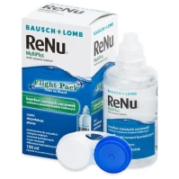 Bausch & Lomb Renu Multiplus Flight Pack Multipurpose Contact Lens Cleaning Solution 100ml