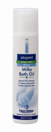 Frezyderm Atoprel Milky Bath Oil Λάδι Μπάνιου για Ξηρό και Ατοπικό Δέρμα 125ml