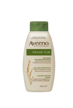 Aveeno EMULAVE FLUID Αφρώδες Υγρό Καθαρισμού για το μπάνιο/ντους 500ml