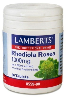 Lamberts Rhodiola Rosea 1200mg 90 ταμπλέτες.