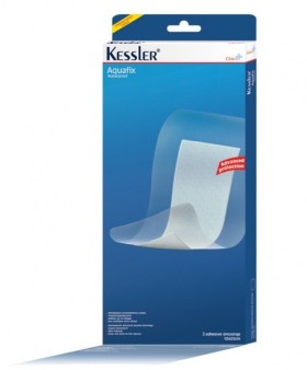 KESSLER CLINICA ΓΑΖΕΣ AQUAFIX WATERPROOF 10cmΧ25cm ΚΑΣΕΤΙΝΑ 3τεμ.