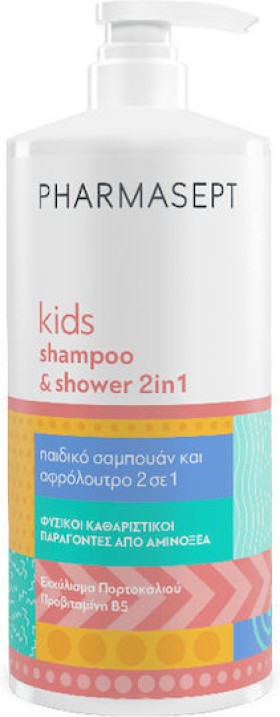 Pharmasept Παιδικό Σαμπουάν & Αφρόλουτρο Kids Soft Bath σε Μορφή Gel 1000ml